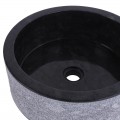 Vasque marbre cylindre Ø40cm noire SL-D