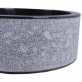 Vasque marbre à poser Ø40cm points SL-D