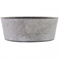 Vasque marbre noire Ø40cm points LY-D