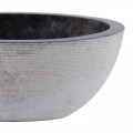 Vasque marbre ronde noire Ø40cm traits MR-G