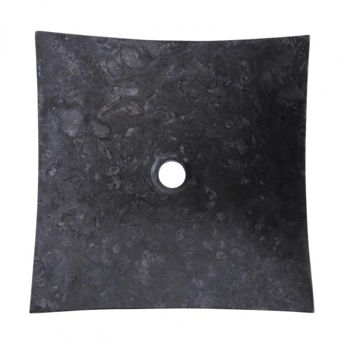 Vasque marbre carrée 40cm grise SZB-P
