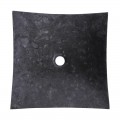 Vasque marbre carrée 40cm grise SZB-P