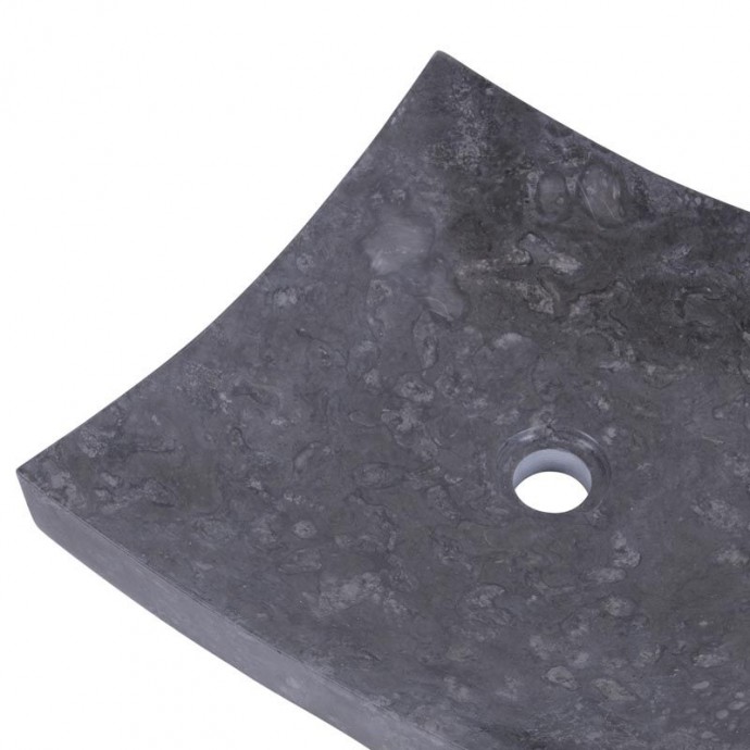 Vasque marbre design 40cm grise SZB-P