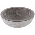 Vasque marbre ronde Ø40cm points KC-D