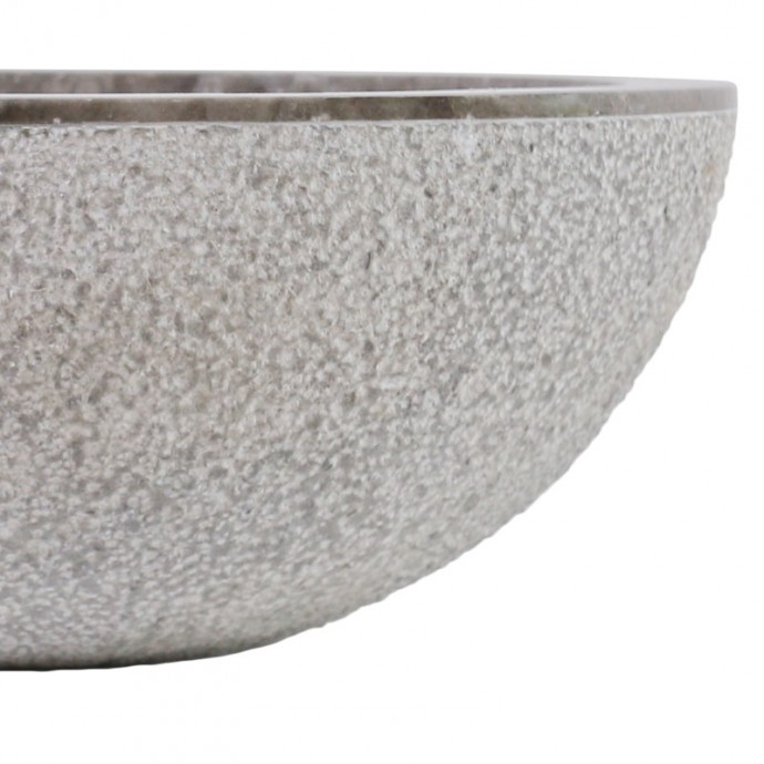 Vasque marbre ronde Ø40cm points KC-D