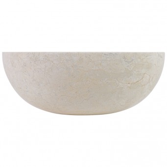 Vasque marbre biege ronde Ø40cm lisse KC-P Vasque marbre biege ronde Ø40cm lisse KC-P