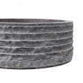 Vasque marbre ronde Ø40cm grise