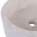 Vasque marbre design Ø40cm droite points SL-D