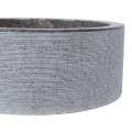 Vasque marbre design Ø40cm traits SL-G