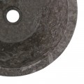 Vasque marbre grise ronde Ø40cm points MR-D