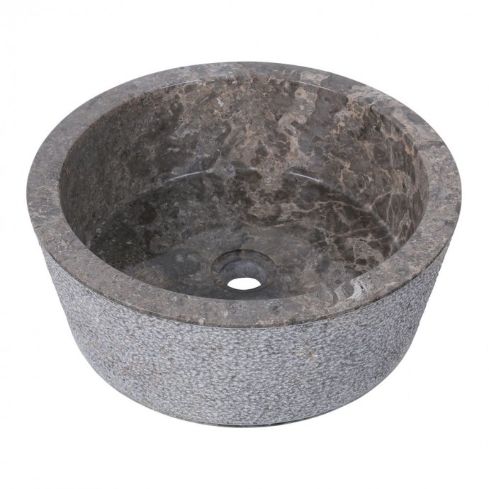 Vasque marbre design Ø40cm points LY-D