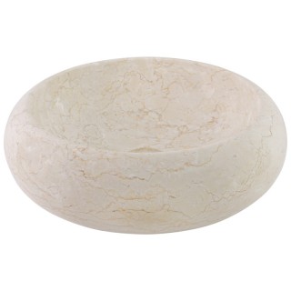 Vasque marbre donut Ø40cm lisse DN-P