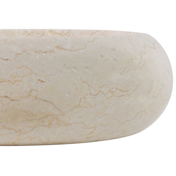 Vasque marbre boudin Ø40cm lisse DN-P