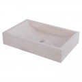 Vasque rectangulaire 60cm creme RSB-P