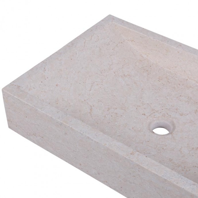 Vasque marbre 60cm beige RSB-P