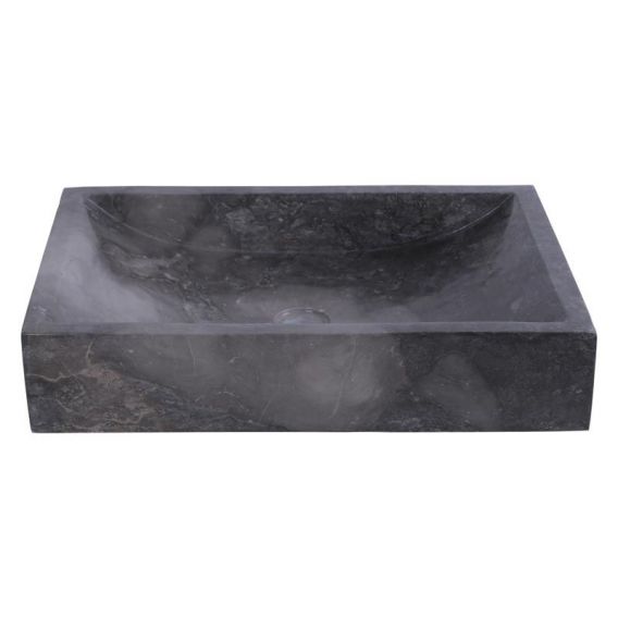 Vasque marbre rectangulaire 60cm lisse RSB-P