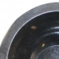 Vasque marbre oblique noire Ø40cm MR-M BLACK