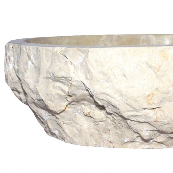 Vasque à poser marbre NMB-C17M - Taille M