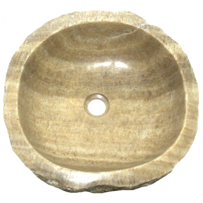 Vasque onyx naturel n°01-S - Taille M