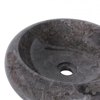 Vasque ronde donut marbre gris Ø40cm DN-P GREY Vasque ronde donut marbre gris Ø40cm DN-P GREY