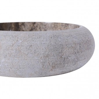 Vasque ronde donut marbre gris Ø40cm DN-G GREY Vasque ronde donut marbre gris Ø40cm DN-G GREY