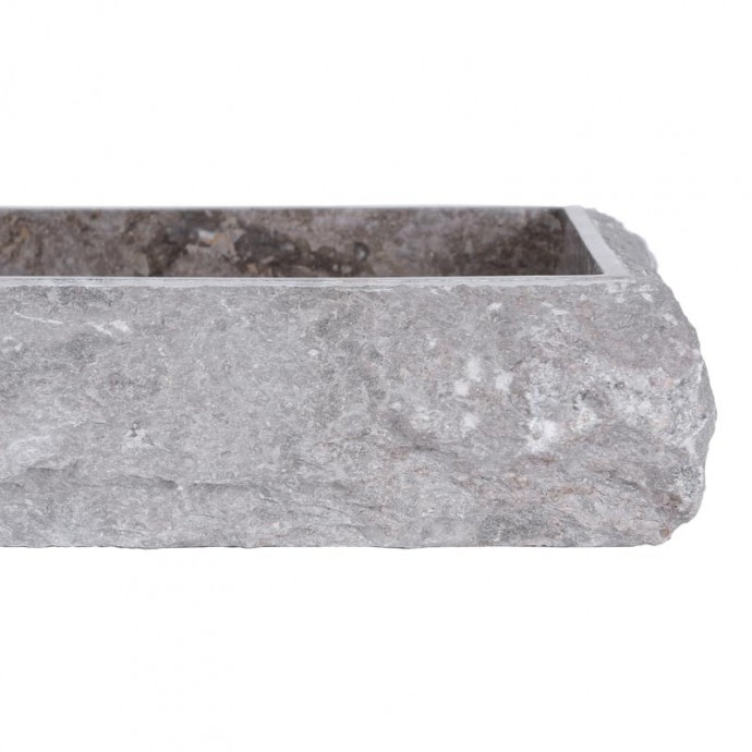 Vasque à poser rectangulaire grise 50cm RK-FM GREY