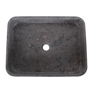 Vasque à poser rectangulaire 50cm finition polie RKUT-P GREY