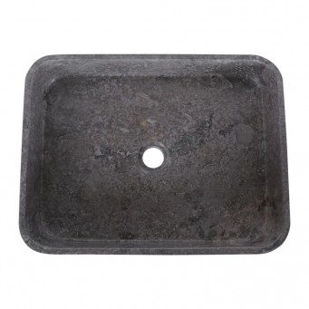 Vasque à poser rectangulaire 50cm finition polie RKUT-P GREY Vasque à poser rectangulaire 50cm finition polie RKUT-P GREY