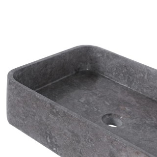Vasque à poser rectangulaire 50cm finition polie RKUT-P GREY