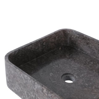 Vasque gris 40cm finition polie SKUT-P GREY