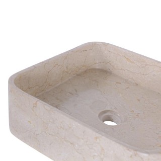 Vasque beige 40cm finition polie SKUT-P CREAM
