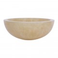 Vasque ronde bol pierre d'onyx Ø40cm n°04