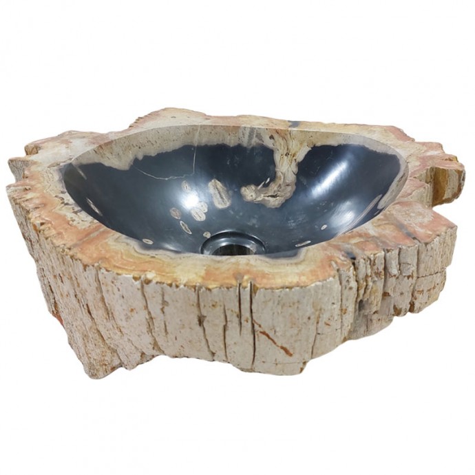 Vasque bois fossilisé n°6 - Taille M