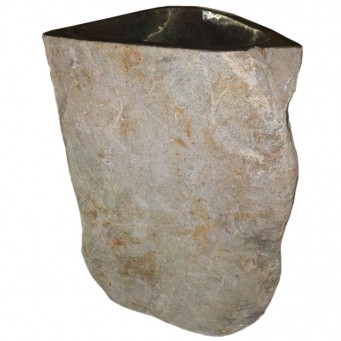 Vasque sur pied pierre naturelle h90cm n°02 Vasque sur pied pierre naturelle h90cm n°02