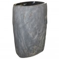 Vasque sur pied pierre naturelle h90cm n°04