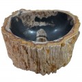 Lave-mains bois fossilisé n°22 - Taille S