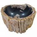 Lave-mains bois fossilisé n°23 - Taille S