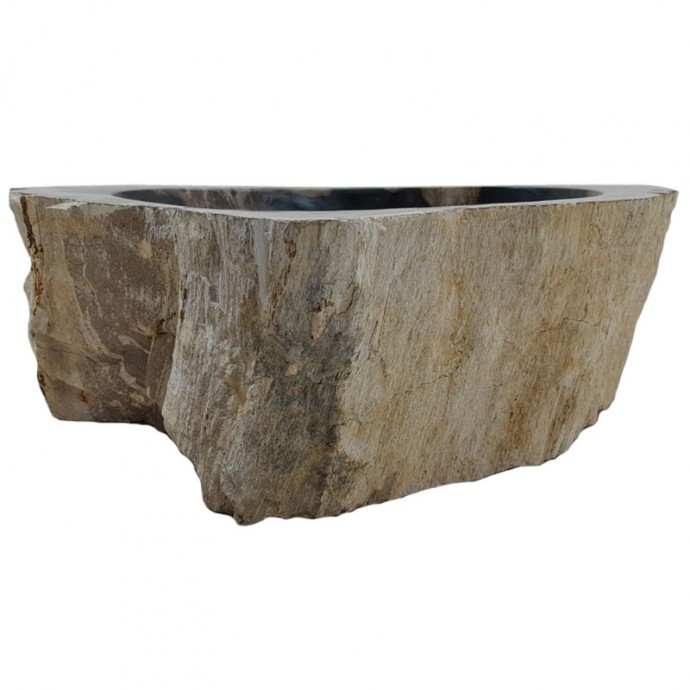 Vasque bois fossilisé n°26 - Taille M