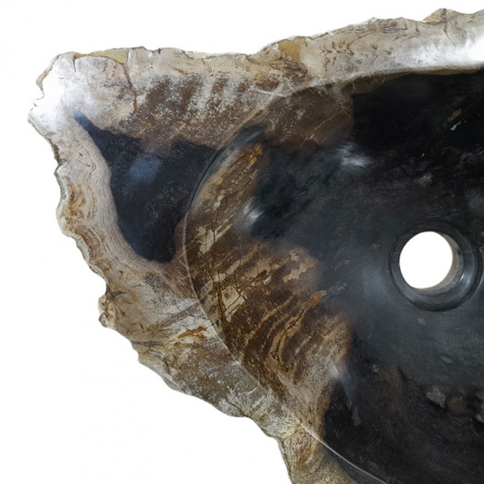 Vasque bois fossilisé n°26 - Taille M