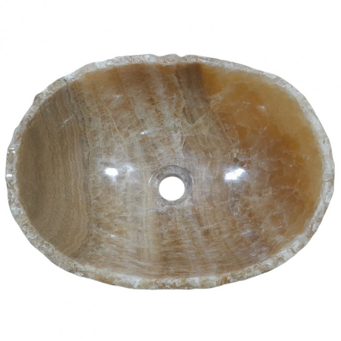 Vasque onyx naturel lisse n°11 - Taille M