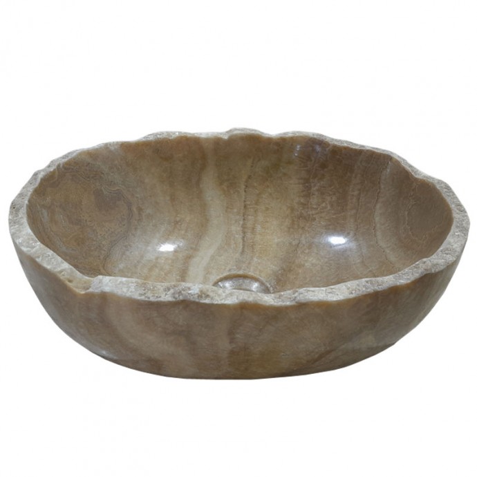 Vasque onyx naturel lisse n°12 - Taille M