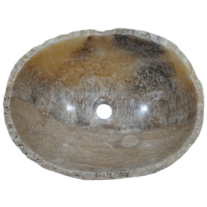 Vasque onyx naturel lisse n°14 - Taille M