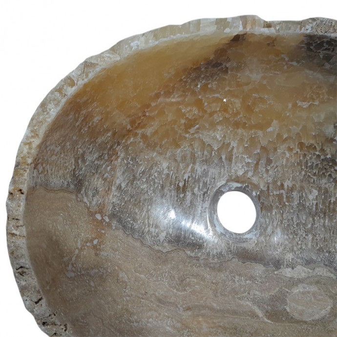 Vasque onyx naturel lisse n°14 - Taille M