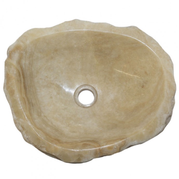 Lave-mains onyx naturel brut n°2-W - Taille S