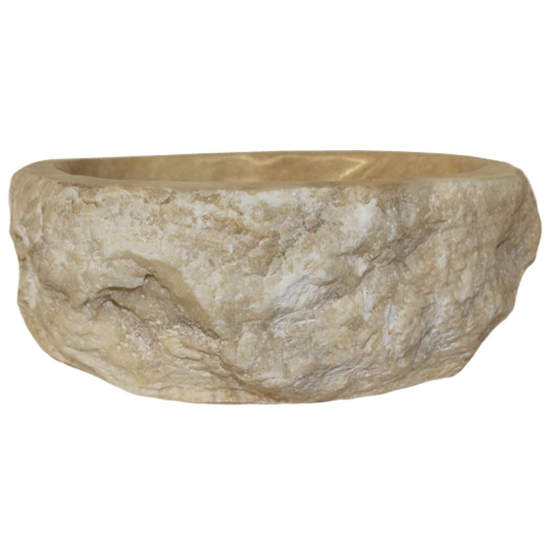 Lave-mains onyx naturel brut n°2-W - Taille S