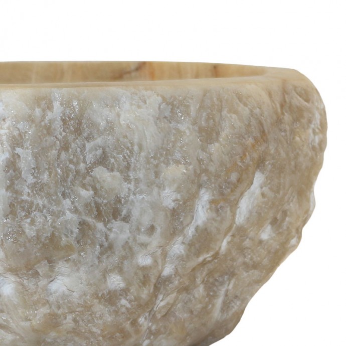 Lave-mains onyx naturel brut n°3-W - Taille S