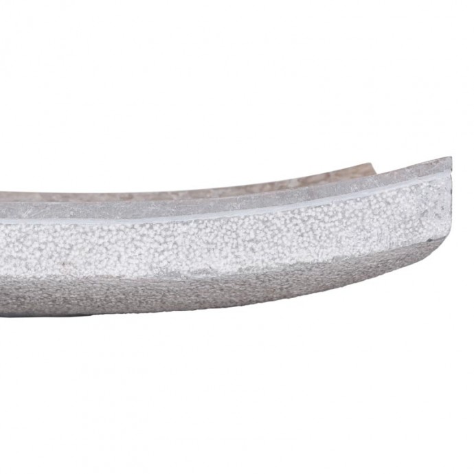 Vasque à poser rectangulaire 60cm finition martelée RZB-D GREY