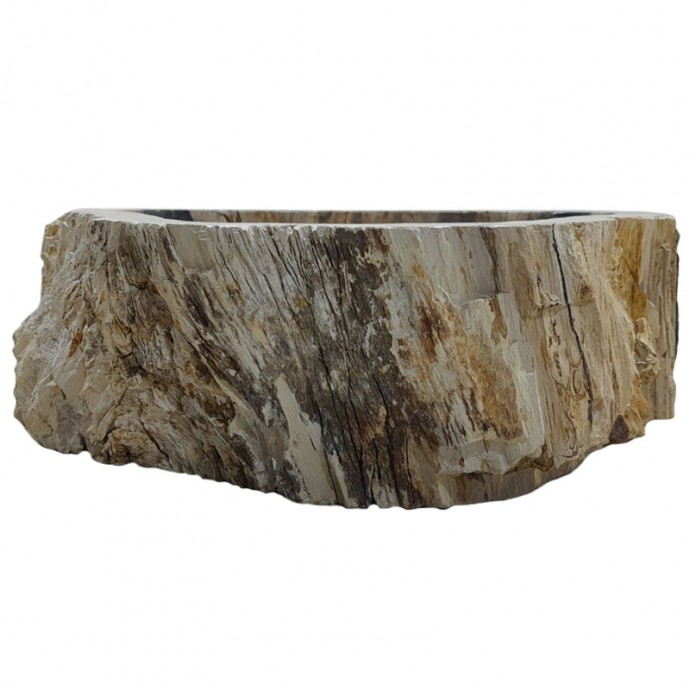 Vasque bois fossilisé n°44 - Taille M