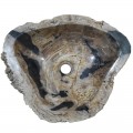 Vasque bois fossilisé n°44 - Taille M
