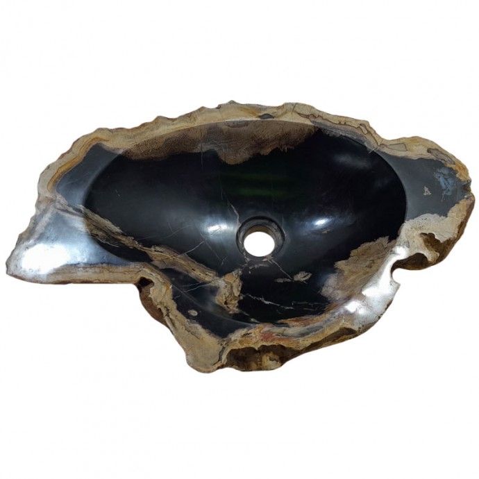 Vasque bois fossilisé n°46 - Taille M